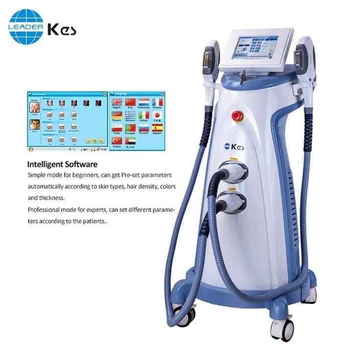 2 in 1 Depilation Ipl Skin Rejuvenation System Opt Shr E-light Ipl Laser Machine