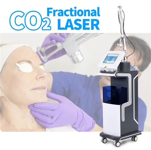 योनि कसने के लिए मेडिकल सीई स्वीकृत वर्टिकल 40w फ्रैक्शनल Co2 लेजर उपकरण